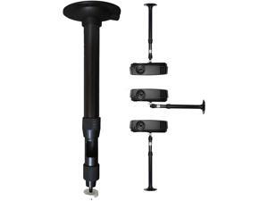 2-Be-Best Projector Mount Projector Ceiling Mount Black 12-17 Inch Adjustable Height 360° Rotation Stainless Aluminium Alloy Cable Management Projector Wall Mount for Mini Projector 2-Be-Best Projector Mount Projector Ceiling Mount Black 12-17 Inch Adjustable Height 360° Rotation Stainless Aluminium Alloy Cable Management Projector Wall Mount for Mini Projector