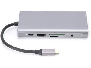 Cerlingwee Docking Station, Vedio Transfer Tool, Laptop Accessories Multifunction Docking Station, Information Transfer for Computer Cerlingwee Docking Station, Vedio Transfer Tool, Laptop Accessories Multifunction Docking Station, Information Transfer for Computer