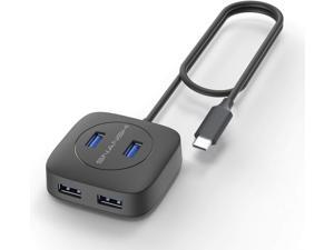 SNANSHI USB C to USB Hub 4 Ports USB Type C to USB 3.0 Hub Adapter with 1.5 ft Extended Cable High Speed Compatible for MacBook Pro, iMac, Samsung Galaxy Note10 S10 S9, Chromebook Pixelbook, Dell XPS SNANSHI USB C to USB Hub 4 Ports USB Type C to USB 3.0 Hub Adapter with 1.5 ft Extended Cable High Speed Compatible for MacBook Pro, iMac, Samsung Galaxy Note10 S10 S9, Chromebook Pixelbook, Dell XPS