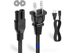T POWER UL Listed 4FT 2 Prong Ac Lead Cable Cord Compatible with Haier Sony Insignia JVC Sharp TCL Toshiba Vizio Hisense Ultra HD Smart LED TV 26 28" 30" 32" 33" 40" 43" 49" 50" 55" 60" 65" LED Screen T POWER UL Listed 4FT 2 Prong Ac Lead Cable Cord Compatible with Haier Sony Insignia JVC Sharp TCL Toshiba Vizio Hisense Ultra HD Smart LED TV 26 28" 30" 32" 33" 40" 43" 49" 50" 55" 60" 65" LED Screen