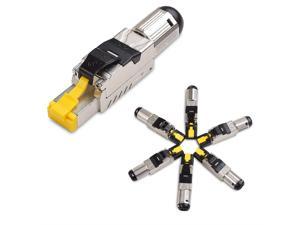 Cat 8 Shielded Metal Keystone Jacks Cable Matters Easy Crimp Tool for Cable Matters Cat8