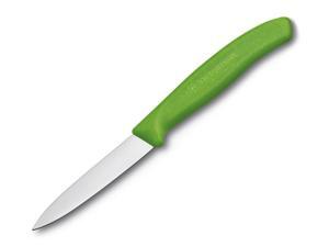 Victorinox Forschner Paring, 3.25" Straight, Spear Point, Bulk, Green 6.7606.L114 Victorinox Forschner Paring, 3.25" Straight, Spear Point, Bulk, Green 6.7606.L114
