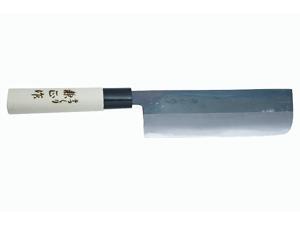 Kanetsune Nakiri 180mm With Plastic Bolster Magnolia wood handle, "Kuro-Uchi" finished KC-559 Kanetsune Nakiri 180mm With Plastic Bolster Magnolia wood handle, "Kuro-Uchi" finished KC-559