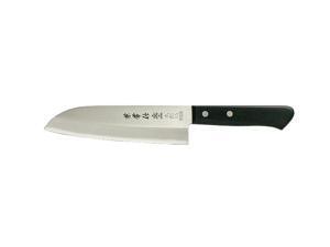 Kanetsune Santoku 165mm With Black Plywood handle KC-327 Kanetsune Santoku 165mm With Black Plywood handle KC-327