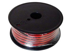 12 FT 10 GAUGE AWG RED BLACK ZIP WIRE POWER SUPPLY CORD CABLE HAM AMPLIFIER