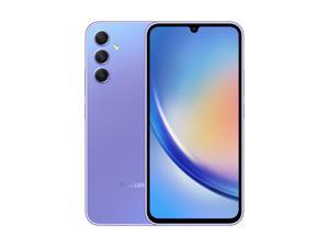 Samsung Galaxy A34 5G A346M 128GB Dual SIM GSM Unlocked Android Smartphone Latin VariantUS Compatible LTE  Awesome Violet
