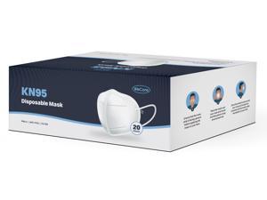 WeCare KN95 Protective Face Masks, White (Each Mask Individually-Packaged) - 20 Pack WeCare KN95 Protective Face Masks, White (Each Mask Individually-Packaged) - 20 Pack