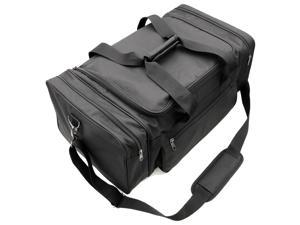 CASEMATIX All-in-One Rugged Duffel Bag Carrier with Custom Foam Padding Designed Compatible with XBOX Series X Gaming Console and Accessories