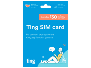 Ting Mobile: Bring Your Own Phone LTE 3-in-1 SIM Card Kit -- Includes $30 Free Service Credit