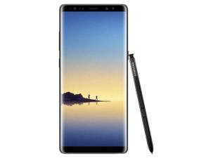 Samsung Galaxy Note8 N950U 64GB Unlocked GSM LTE Android Phone w/ Dual 12 Megapixel Camera - Midnight Black