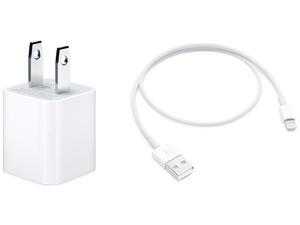 Apple 5W USB Power Adapter + Apple Lightning to USB Cable Apple 5W USB Power Adapter + Apple Lightning to USB Cable