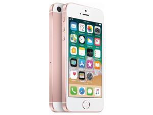 Apple iPhone SE 4G LTE Unlocked GSM Phone w/ 12 MP Camera - (Certified Refurbished) 4.0" Rose Gold 32GB 2GB RAM