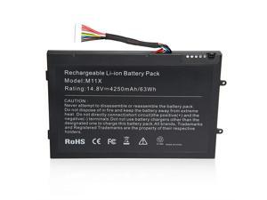 Laptop Battery For Dell Alienware M11x Alienware M11xr2 Alienware M11xr3 Alienware M14x Alienware M14xr2 Alienware P06t P N 08p6x6 0dkk25 0pt6v8 0t7yjr Pt6v8 14 8v 4250mah 63wh Newegg Com