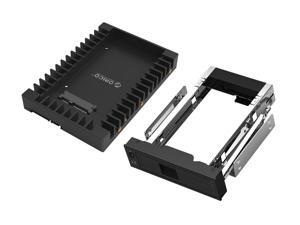ORICO SSD Tray, 1* 2.5 to 3.5 inch Hard Drive HDD SSD Adapter + 1*Tool Free 3.5 inch SATA to 5.25 Stainless Bracket HDD Frame Mobile Rack Internal HDD Case CD-ROM Space Internal Hard Driver Mounting ORICO SSD Tray, 1* 2.5 to 3.5 inch Hard Drive HDD SSD Adapter + 1*Tool Free 3.5 inch SATA to 5.25 Stainless Bracket HDD Frame Mobile Rack Internal HDD Case CD-ROM Space Internal Hard Driver Mounting