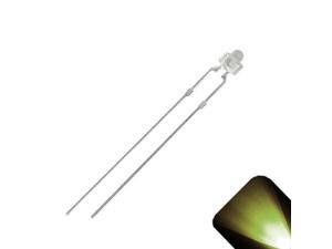 100 x 1.8mm / 2mm Round Top Warm / Soft White LED - Ultra Bright 100 x 1.8mm / 2mm Round Top Warm / Soft White LED - Ultra Bright