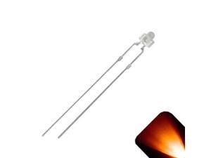 100 x 1.8mm / 2mm Round Top Amber / Orange LED - Ultra Bright 100 x 1.8mm / 2mm Round Top Amber / Orange LED - Ultra Bright