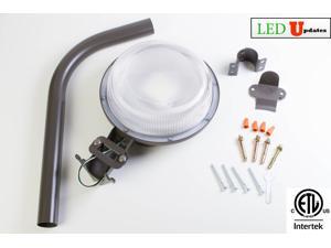 58W BRONZE OUTDOOR SECURITY DUSK TO DAWN BARN AREA LIGHT WITH POLE EXTENSION 58W BRONZE OUTDOOR SECURITY DUSK TO DAWN BARN AREA LIGHT WITH POLE EXTENSION