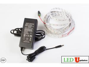LEDUPDATES HIGH Brightness 2216 LED STRIP Light CRI 90 White 6000K with UL Listed Power Supply LEDUPDATES HIGH Brightness 2216 LED STRIP Light CRI 90 White 6000K with UL Listed Power Supply