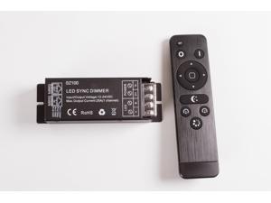 12v 24v LED light Flash Function Controller with wireless remote for single color LED light module strip Dimmable 25A 12v 24v LED light Flash Function Controller with wireless remote for single color LED light module strip Dimmable 25A