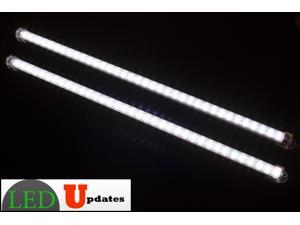LEDupdates 2pcs 20" Showcase LED Light 40" length for 4ft Showcase, Under cabinet, closet, pantry & Workshop U5630 package with UL 12v Ac Adapter LEDupdates 2pcs 20" Showcase LED Light 40" length for 4ft Showcase, Under cabinet, closet, pantry & Workshop U5630 package with UL 12v Ac Adapter