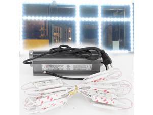 LEDUPDATES 25ft Premium Brightest Storefront Window LED Light Module with Samsung Chip + Heavy Duty UL Listed 12v 100w Power Supply LEDUPDATES 25ft Premium Brightest Storefront Window LED Light Module with Samsung Chip + Heavy Duty UL Listed 12v 100w Power Supply