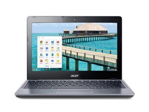 Acer Chromebook C720-2103 11.6-in Laptop - Intel Celeron 2955U 1.40 GHz 2GB 16GB eMMC Chrome OS - Bluetooth, Webcam