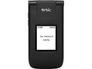 Refurbished Orbic Journey V 4G LTE Verizon Basic Flip Phone Black
