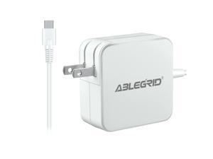 ABLEGRID White 45W USB-C Charger Power Adapter For ASUS Chromebook C523N C523NA-DH02 Supply