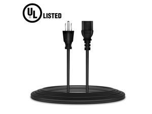 ABLEGRID 6ft18m UL Listed AC IN Power Cord Cable Outlet Socket Plug Lead for WASABI MANGO UHD490 REAL 4K HDMI 20 49 LG AHIPS UHD DP Perfect Pixel Monitor