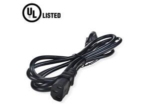 ABLEGRID 5ft15m UL Listed AC IN Power Cord Cable Outlet Socket Plug Lead for WASABI MANGO UHD490 REAL 4K HDMI 20 49 LG AHIPS UHD DP Perfect Pixel Monitor