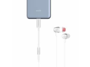 Moshi USB-C to 3.5 mm Digital Audio Adapter Silver Adapters Moshi USB-C to 3.5 mm Digital Audio Adapter Silver Adapters