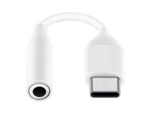 Samsung USB-C to 3.5mm Headphone Jack Adapter White Adapters Samsung USB-C to 3.5mm Headphone Jack Adapter White Adapters