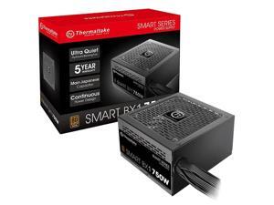 Thermaltake Smart BX1 750W ATX 12V v2.3 and EPS v2.92 80 PLUS BRONZE Certified Non-Modular Active PFC Power Supply, PS-SPD-0750NNFABU-1 Thermaltake Smart BX1 750W ATX 12V v2.3 and EPS v2.92 80 PLUS BRONZE Certified Non-Modular Active PFC Power Supply, PS-SPD-0750NNFABU-1