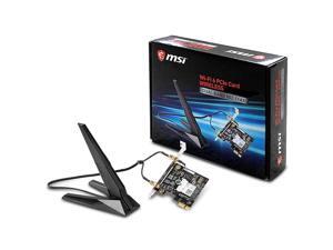 MSI AX916C Dual Band Wireless PCI-E Network Adapter Card w/ 802.11ax, Bluetooth v5.0