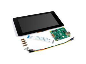 Raspberry Pi 7.0 Inch WVGA Multi Touch Color LCD Display Kit
