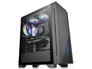 Thermaltake H330 Tempered Glass ATX Gaming Case, Black Thermaltake H330 Tempered Glass ATX Gaming Case, Black