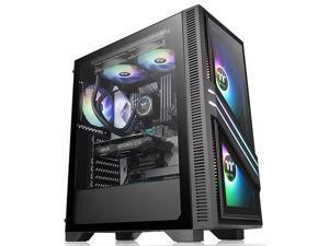 Thermaltake Versa T35 Tempered Glass RGB ATX Case, Black Thermaltake Versa T35 Tempered Glass RGB ATX Case, Black