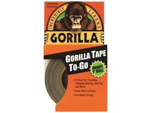 Gorilla Glue 6100102 Black Gorilla Tape Handy Roll, 1-In. X 30-Ft.
