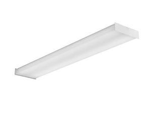 Lithonia Lighting SBL4 LP835 LED Surface Wraparound, 3500K, 4', White Lithonia Lighting SBL4 LP835 LED Surface Wraparound, 3500K, 4', White