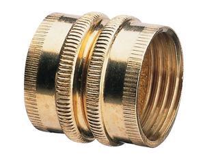 3/4" X 3/4" Fem Brass Connector GILMOUR MFG Hose Repair and Parts 7FHS7FH 3/4" X 3/4" Fem Brass Connector GILMOUR MFG Hose Repair and Parts 7FHS7FH