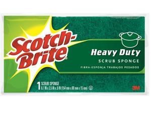 3M 00003 Scotch-Brite Large 6.1" x 3.5" Heavy Duty Scrub Sponge 3M 00003 Scotch-Brite Large 6.1" x 3.5" Heavy Duty Scrub Sponge