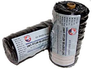 Lee Fisher TNBB-24 Lee Fisher Size 24 1 lb Braided Twine Black 700 Ft 150 Test