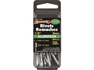 Arrow RLA1/8 Long Pop Rivet 1/2 in L Aluminum Arrow RLA1/8 Long Pop Rivet 1/2 in L Aluminum