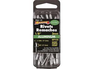 Arrow 1/8 In. x 1/8 In. Aluminum Rivet (25 Count) RSA1/8 Arrow 1/8 In. x 1/8 In. Aluminum Rivet (25 Count) RSA1/8