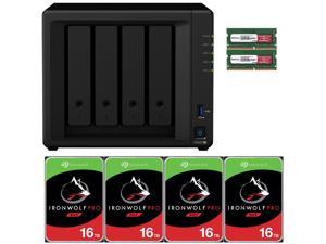 of NAS Drives and 500GB NVME Cache Fully Assembled and Tested by CustomTechSales 4 x 6TB DS920+ 4-Bay DiskStation Bundle with 8GB RAM and 24TB 2 x 250GB
