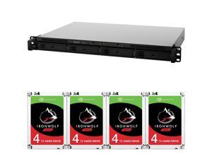 Synology RS819 4-BAY RackStation with 16TB (4 x 4TB) Seagate Ironwolf NAS Drives Fully Assembled and Tested By CustomTechSales Synology RS819 4-BAY RackStation with 16TB (4 x 4TB) Seagate Ironwolf NAS Drives Fully Assembled and Tested By CustomTechSales