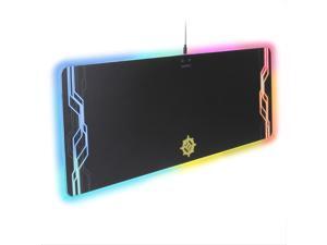 Enhance Extra Large LED Desk Mat with 7 Colors Backlights