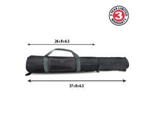 Tripod Stand Carrying Case Photography Bag (30 inch) with Travel Strap, Expanding Top and Storage by USA GEAR - Works With Vanguard , Polaroid , Digital Concepts and More 30-inch Folded Tripods Tripod Stand Carrying Case Photography Bag (30 inch) with Travel Strap, Expanding Top and Storage by USA GEAR - Works With Vanguard , Polaroid , Digital Concepts and More 30-inch Folded Tripods