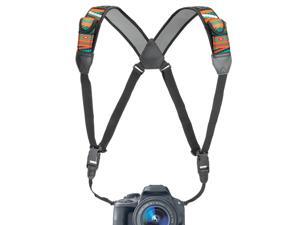 DSLR Camera Strap Chest Harness with Southwest Neoprene Pattern and Accessory Pockets by USA GEAR - Works with Canon , Nikon , Fujifilm , Sony and More Point & Shoot , Mirrorless Cameras DSLR Camera Strap Chest Harness with Southwest Neoprene Pattern and Accessory Pockets by USA GEAR - Works with Canon , Nikon , Fujifilm , Sony and More Point & Shoot , Mirrorless Cameras