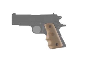 Officers Rub Grip w/FG Dst Tan